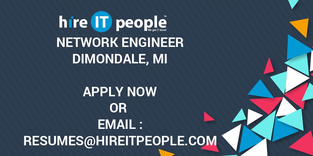 Network Engineer Hire IT People We get IT done