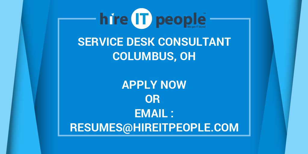 service-desk-consultant-hire-it-people-we-get-it-done