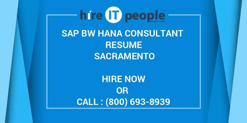 sap-hana-consultant-resume-ca-hire-it-people-we-get-it-done