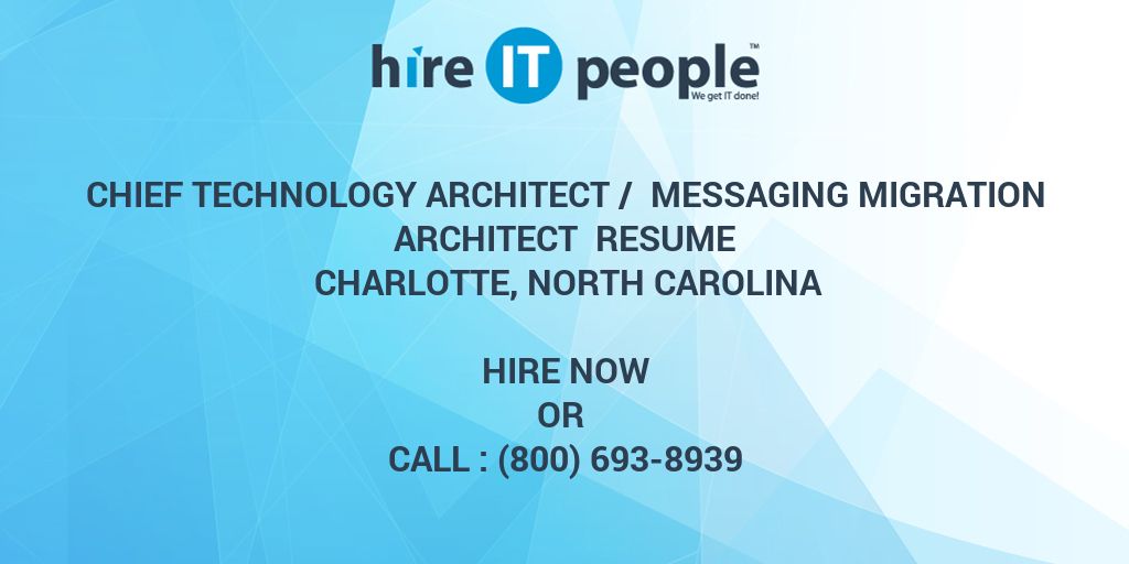 roll of chief technology architect