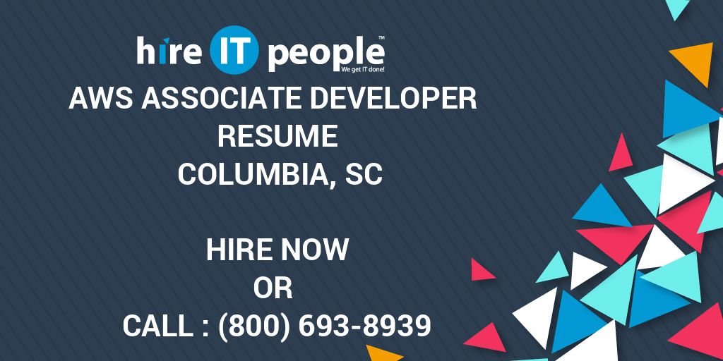 aws-associate-developer-resume-columbia-sc-hire-it-people-we-get