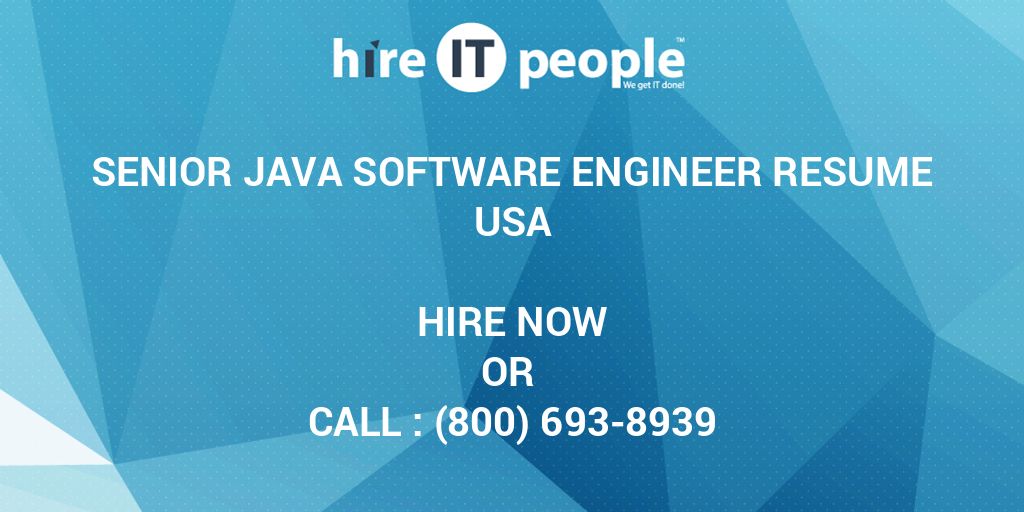 senior-java-software-engineer-resume-hire-it-people-we-get-it-done