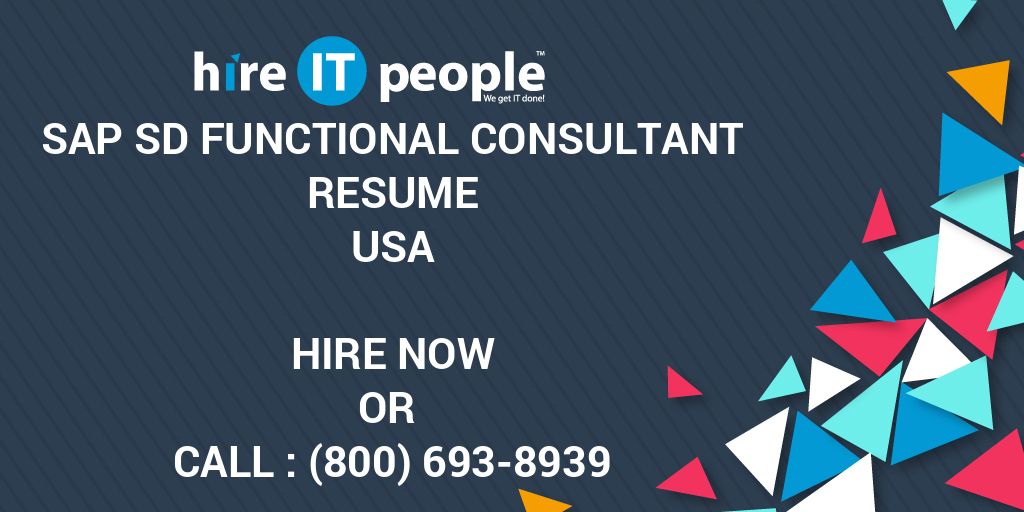 sap-sd-functional-consultant-resume-hire-it-people-we-get-it-done