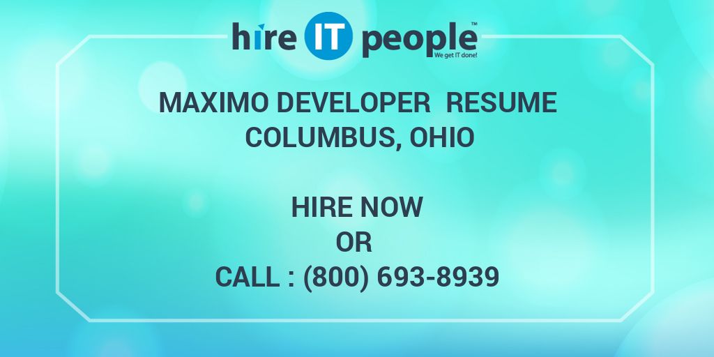 resume builder columbus ohio