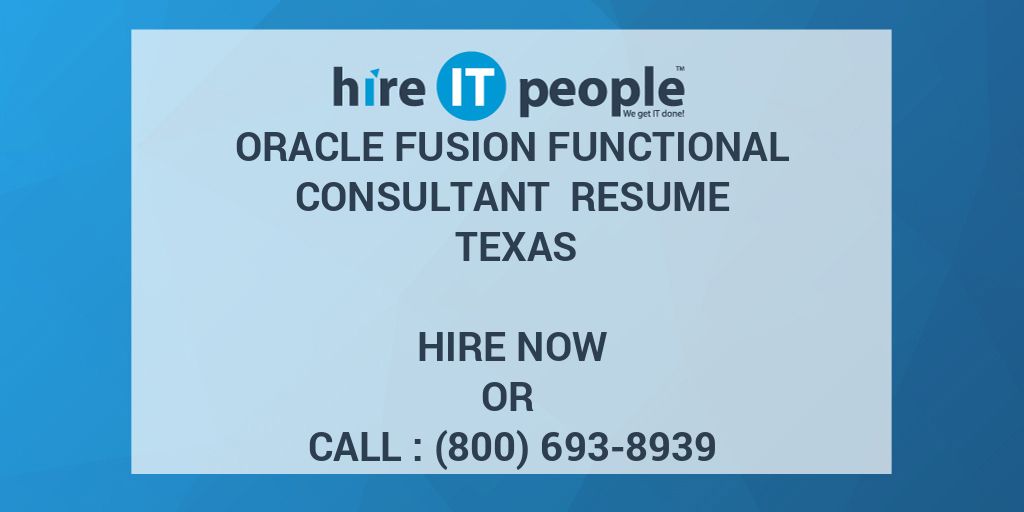 Oracle Fusion Consultant Salary