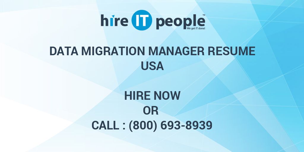 project manager it migration banking transformation resume