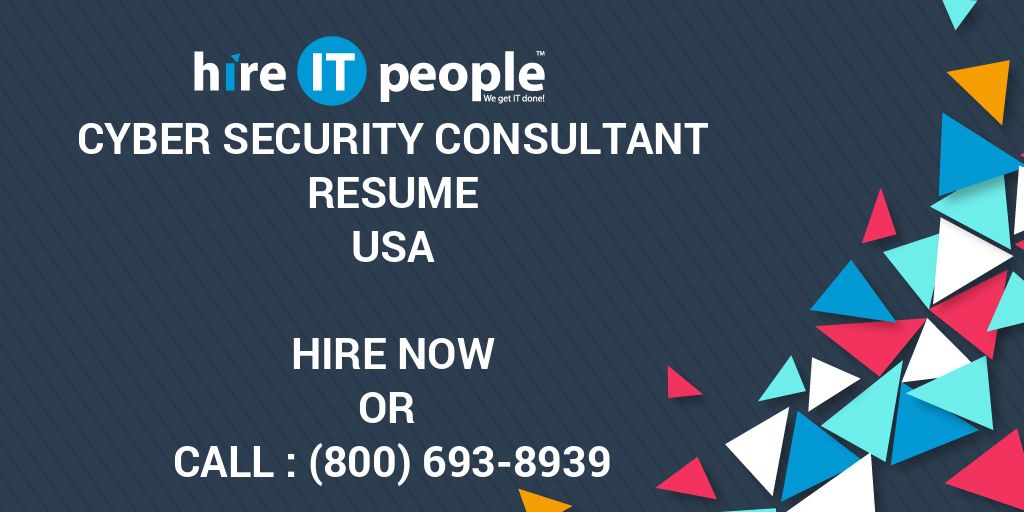 cyber-security-consultant-resume-hire-it-people-we-get-it-done