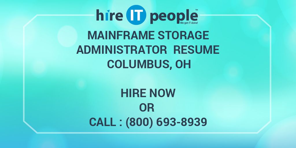 mainframe-storage-administrator-resume-columbus-oh-hire-it-people