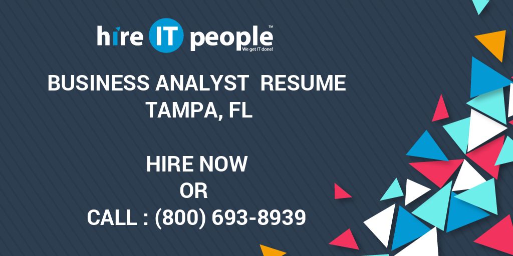 resumes in tampa bay florida