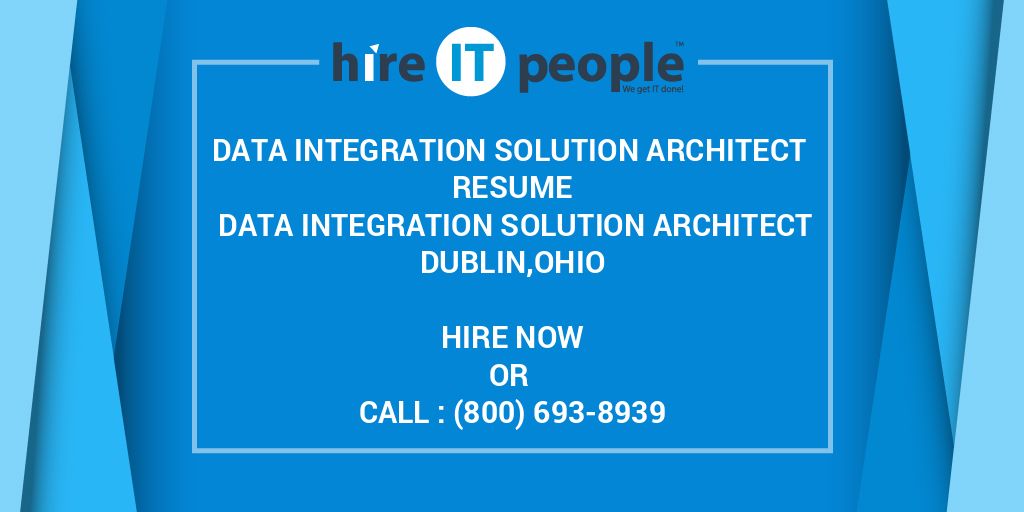 data-integration-solution-architect-resume-data-integration-solution