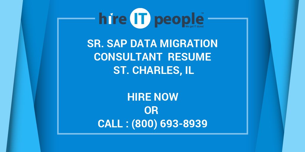 Sap Data Migration Consultant Salary