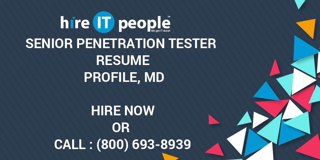 senior-penetration-tester-resume-profile-md-hire-it-people-we-get