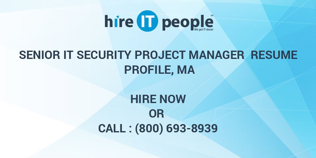 What Is A It Security Project Manager