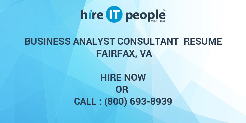 resume services fairfax va