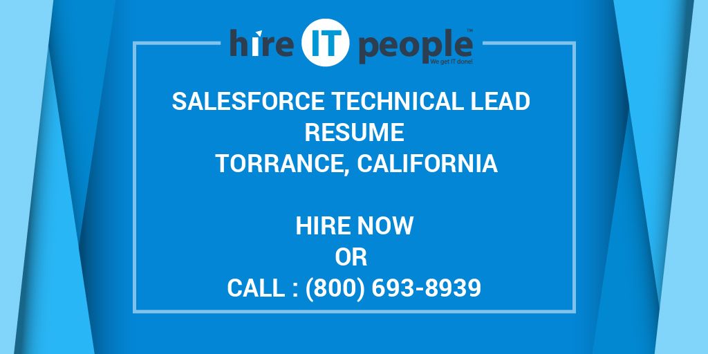 salesforce-technical-lead-resume-torrance-california-hire-it-people