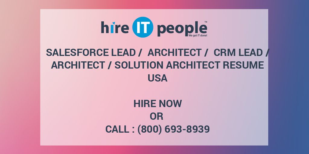 salesforce-lead-architect-crm-lead-architect-solution-architect