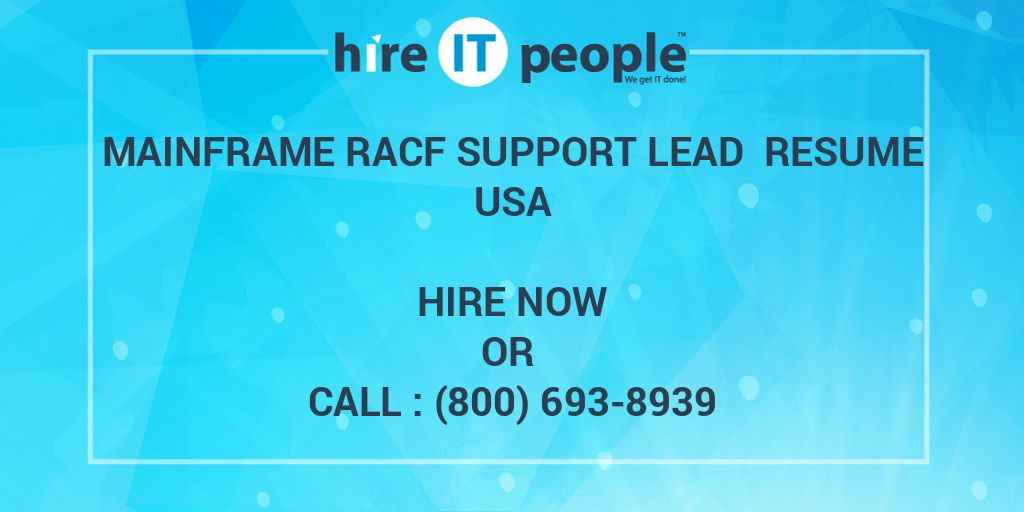 mainframe-racf-support-lead-resume-hire-it-people-we-get-it-done